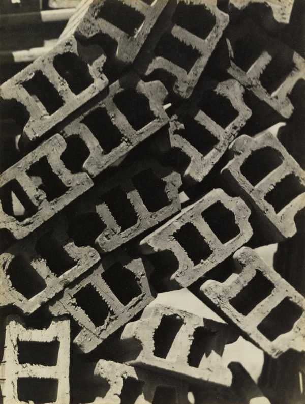 Untitled (Composition with bricks, Bauhaus)