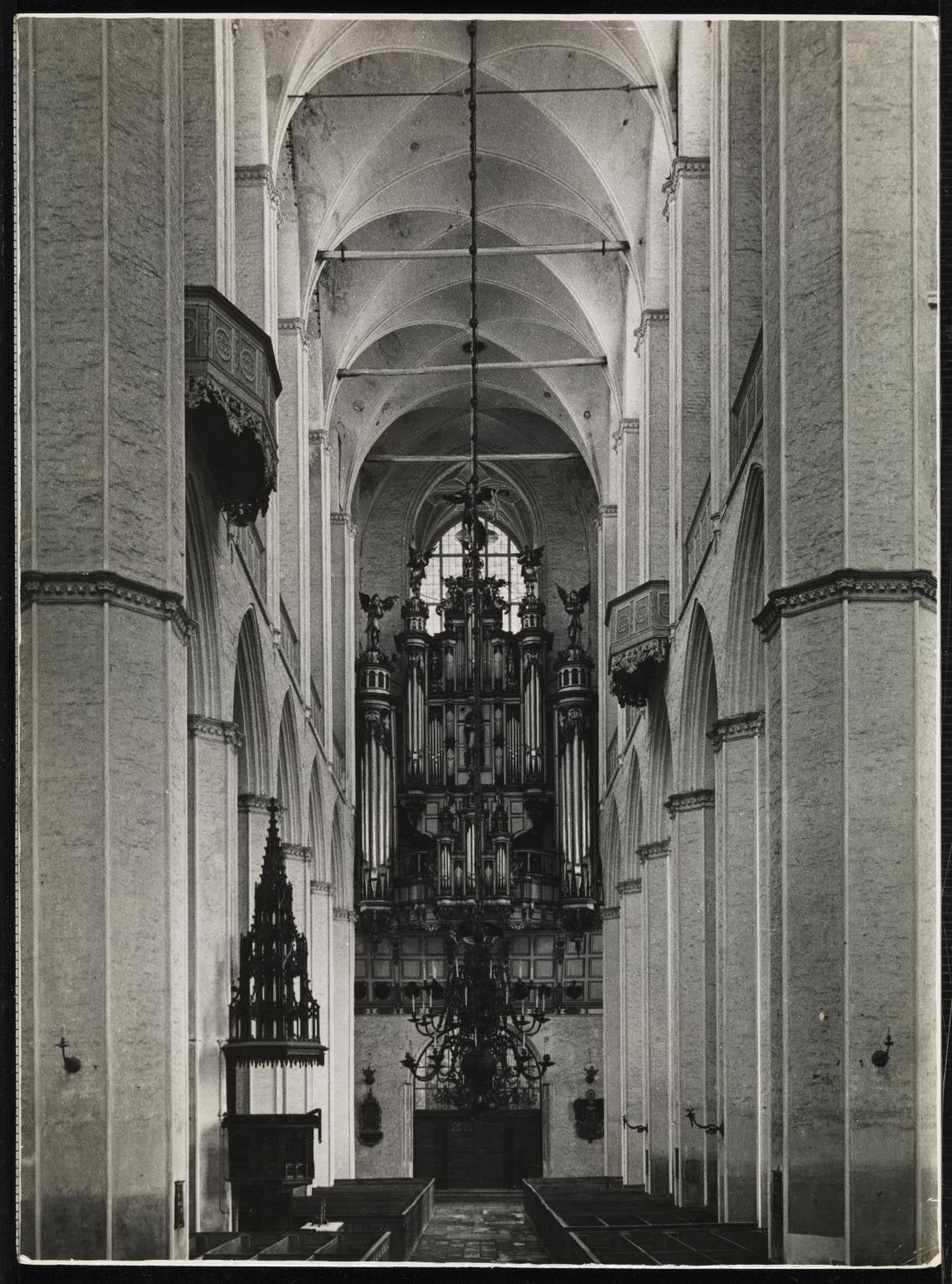 From the Work: North German Brick Cathedrals, Stralsund - St Mary’s Church, Nave from the Choir