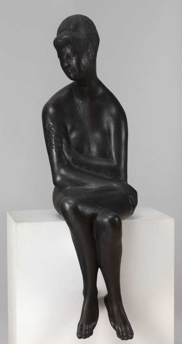 Large Seated Figure