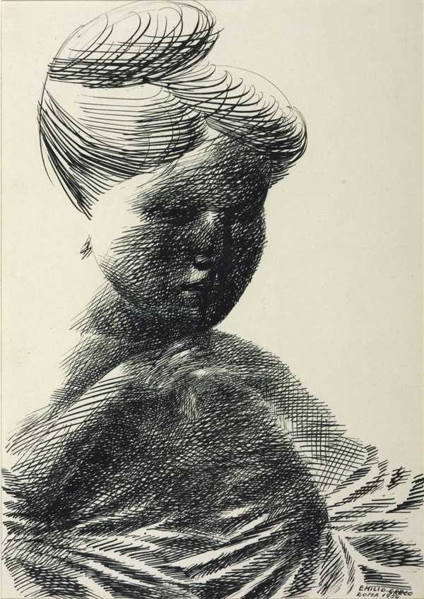 Head and Shoulders of a Girl