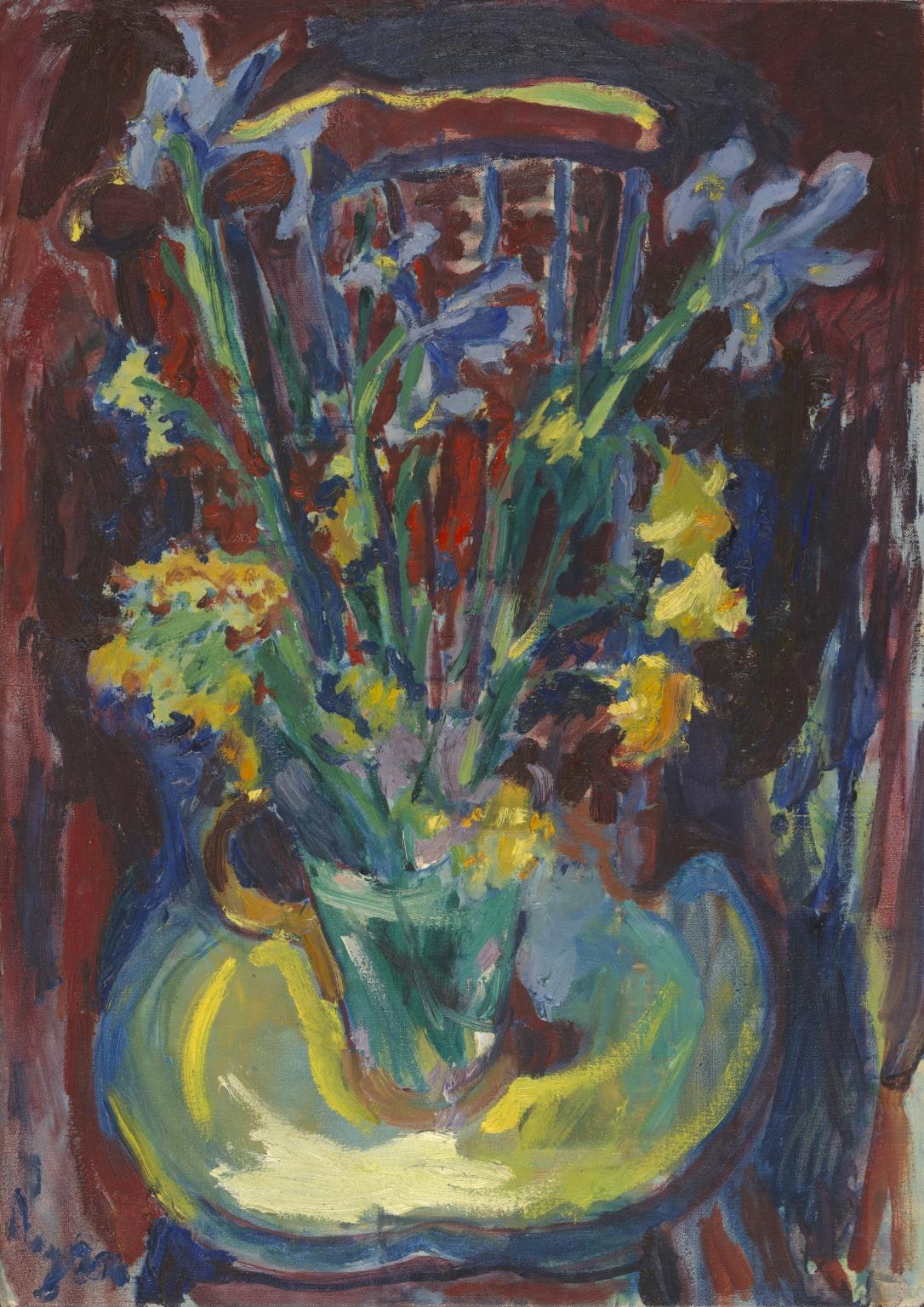 Flowers on a Chair