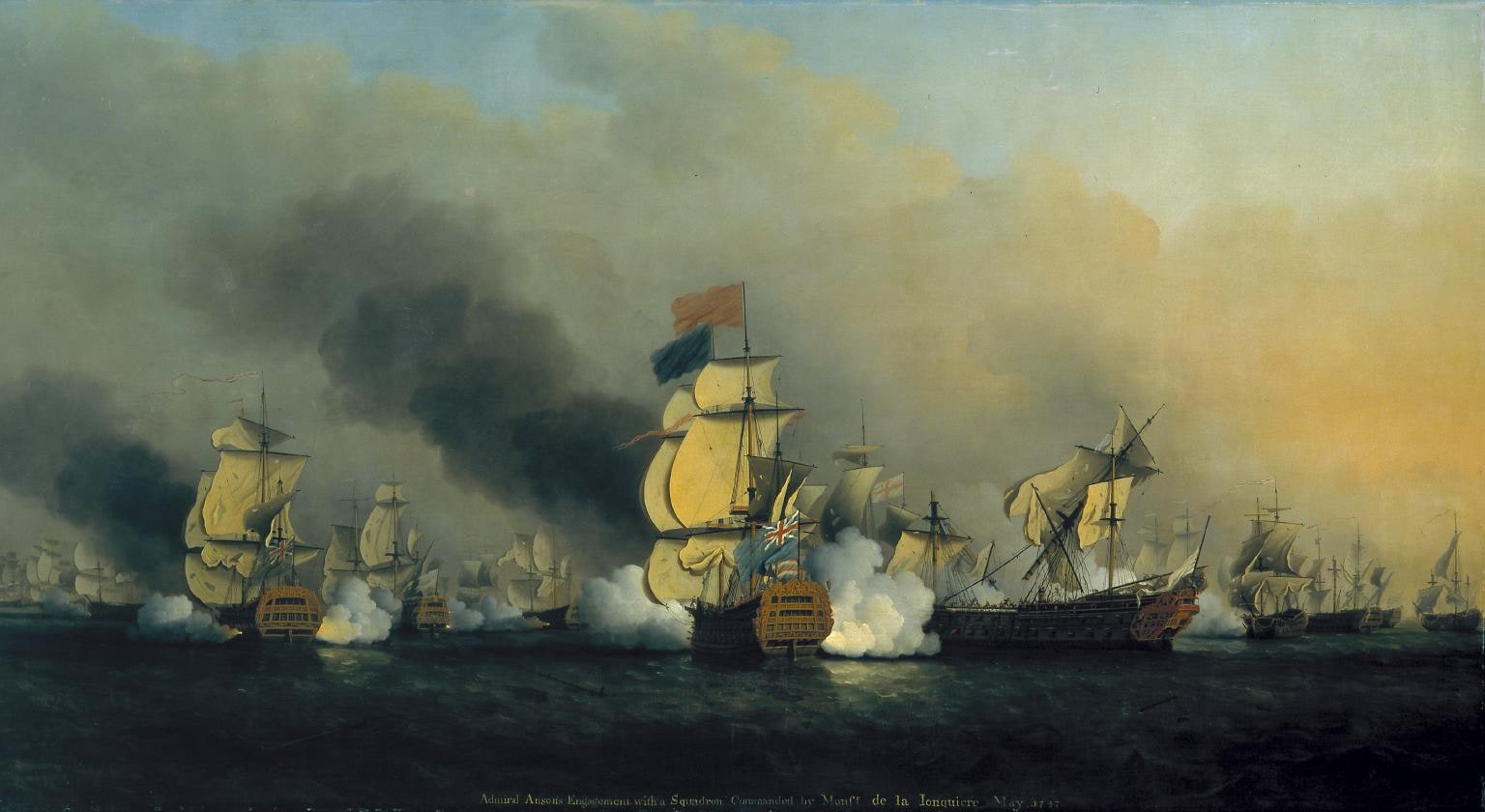 Admiral Anson’s Action off Cape Finisterre 1747