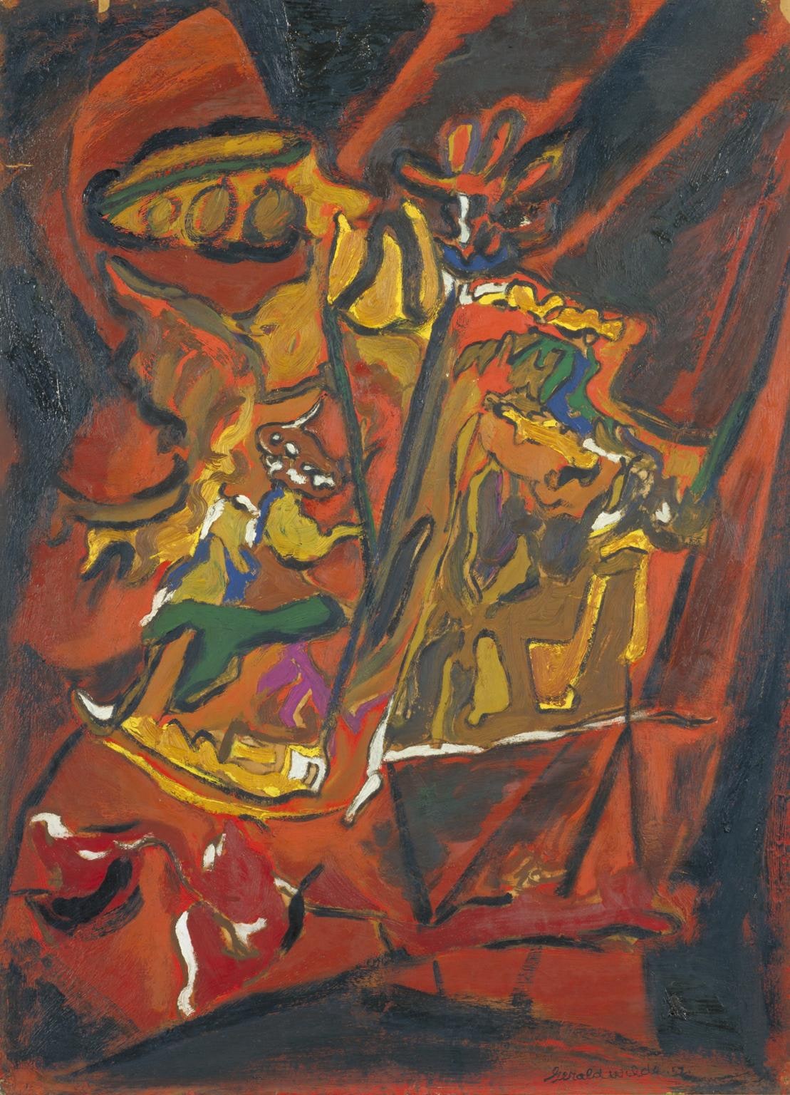 Red Composition