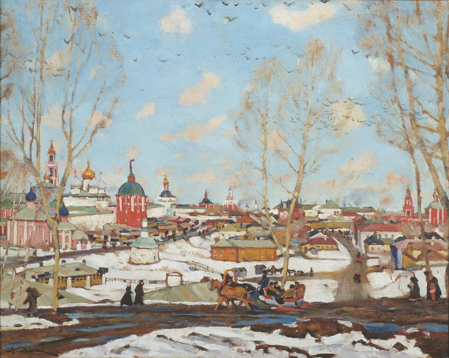 The Monastery at Zagorsk