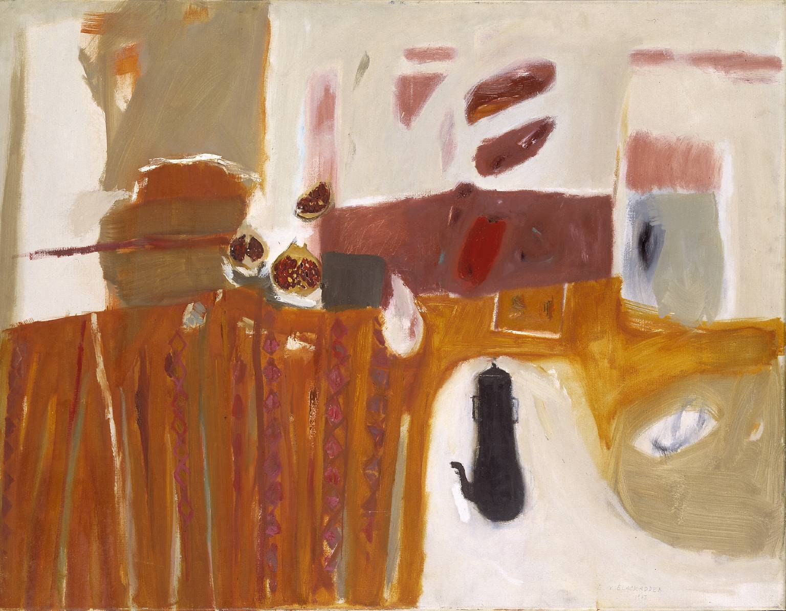 Still Life with Pomegranates
