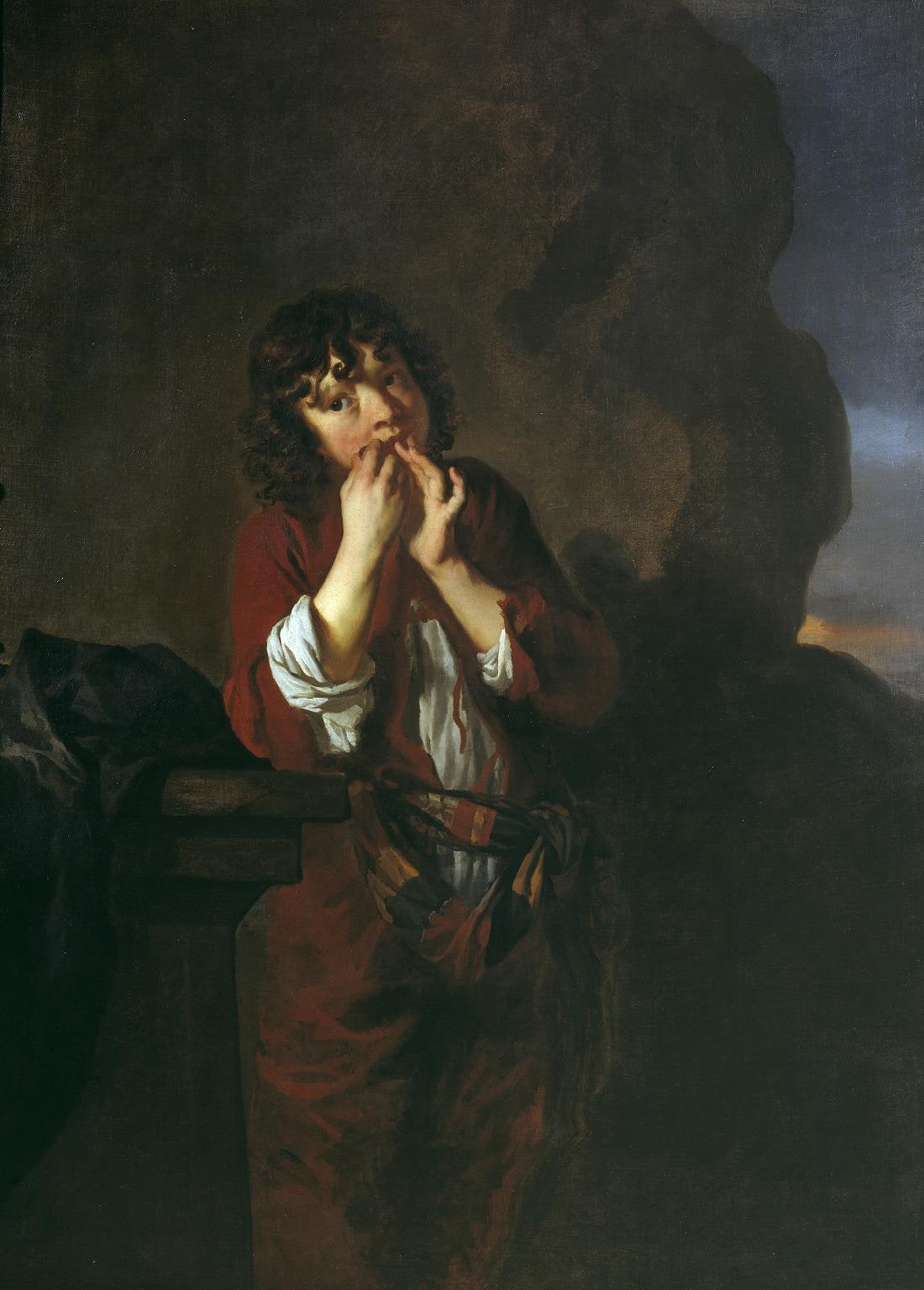 Boy Playing a Jew’s Harp