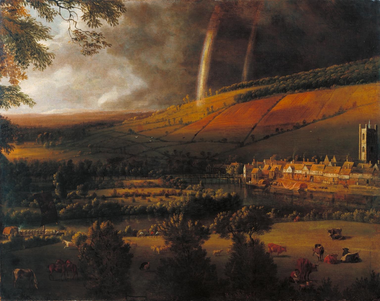 Landscape with Rainbow, Henley-on-Thames