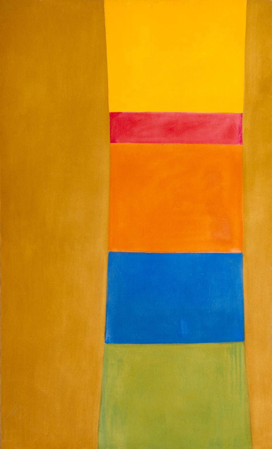 Colour Column on Suede