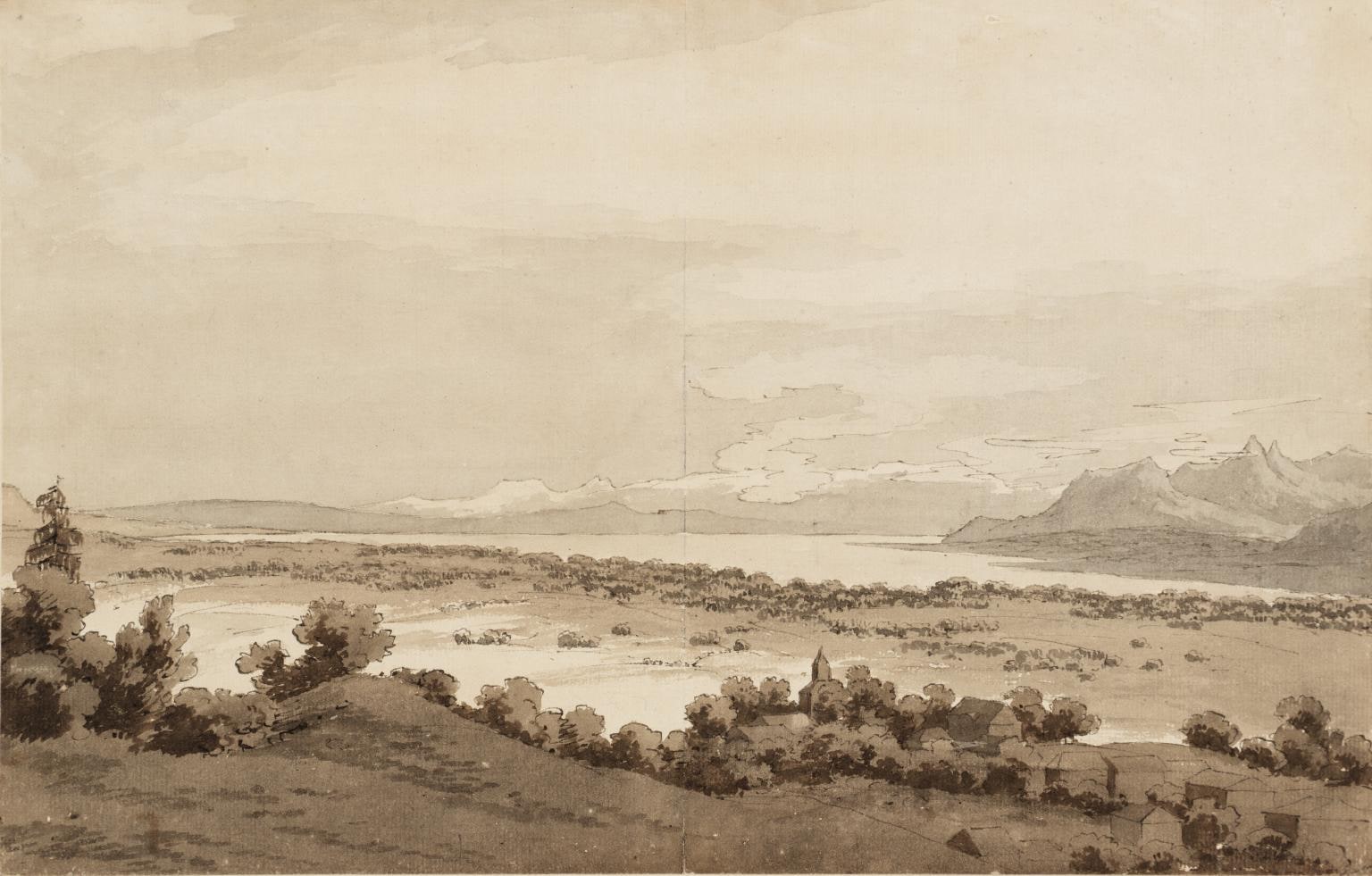The Lake of Geneva (?)
