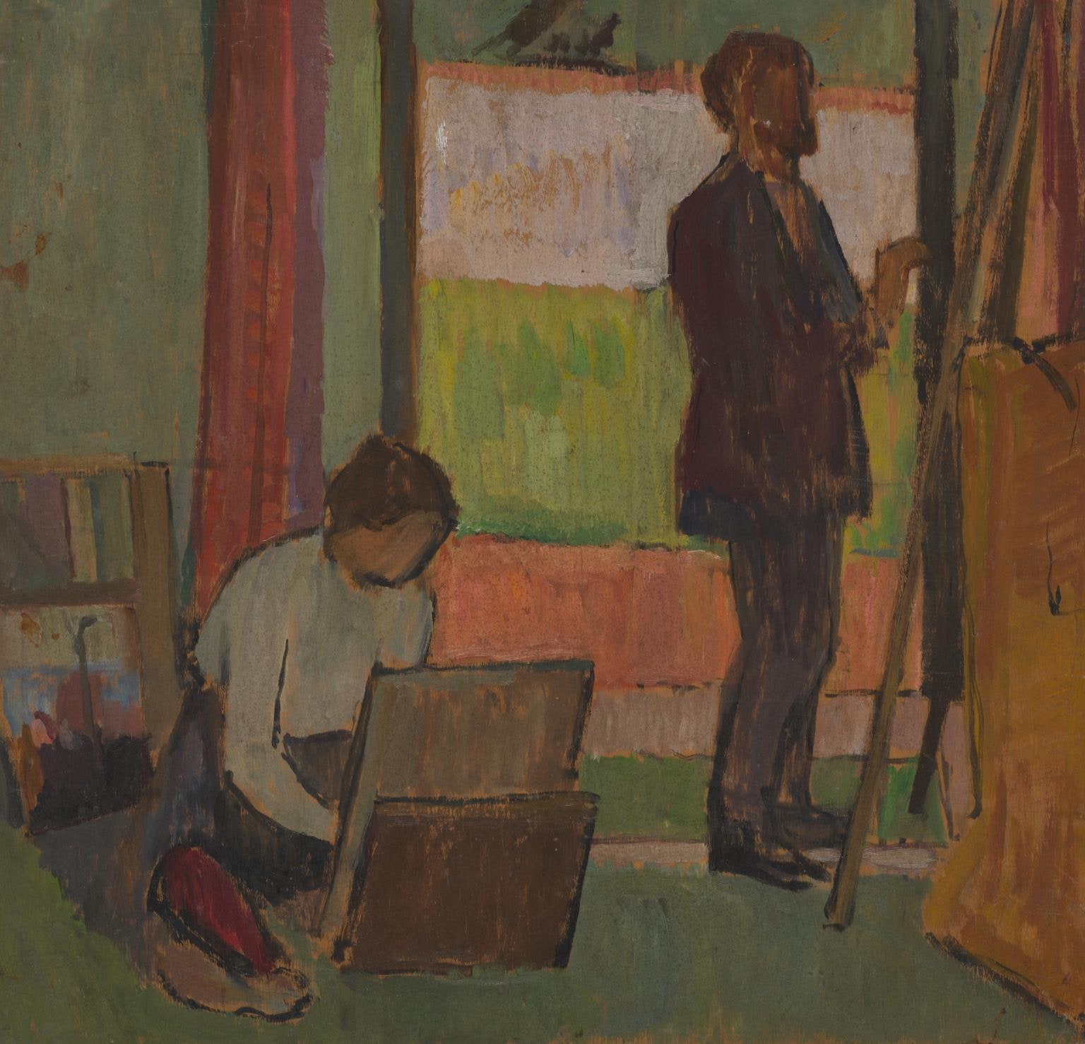 Frederick and Jessie Etchells Painting