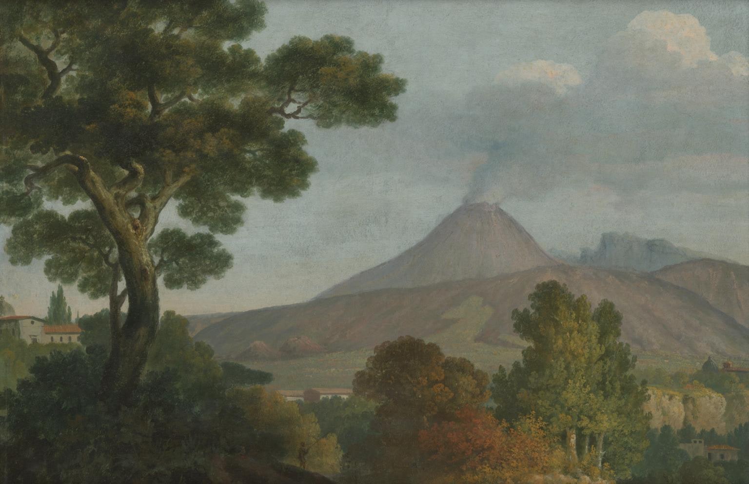 Mount Vesuvius from Torre dell’Annunziata near Naples