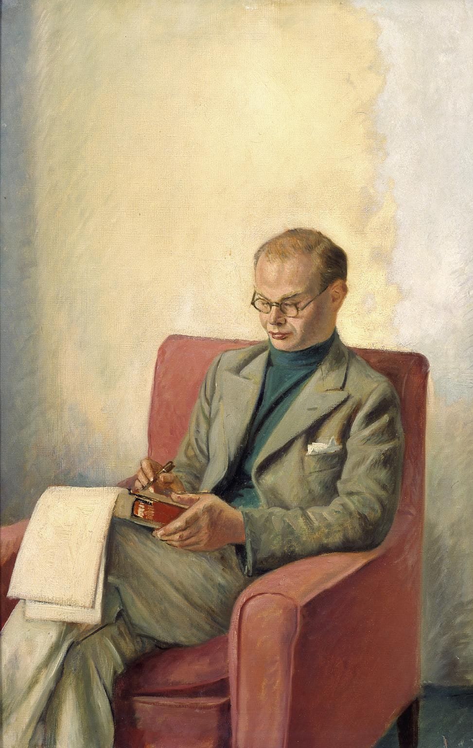 Portrait of Sir John Rothenstein C.B.E.