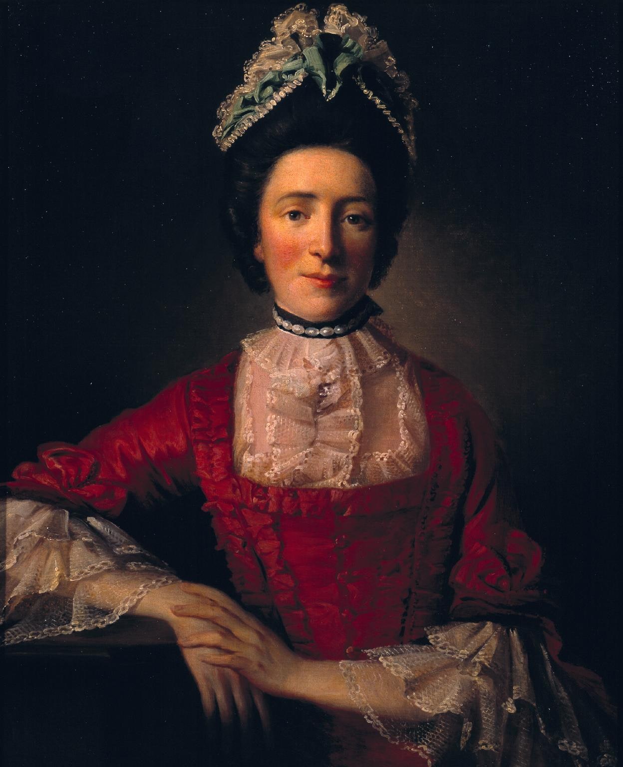 Miss Ramsay in a Red Dress