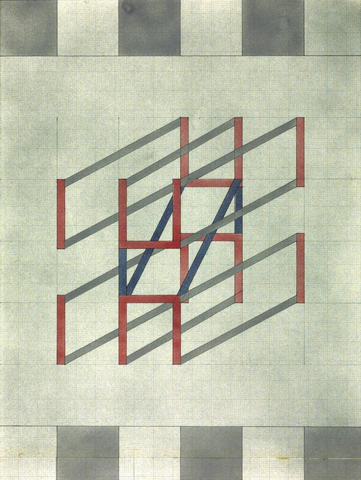Study for ‘Looped Network Suspended in Pictorial Space’