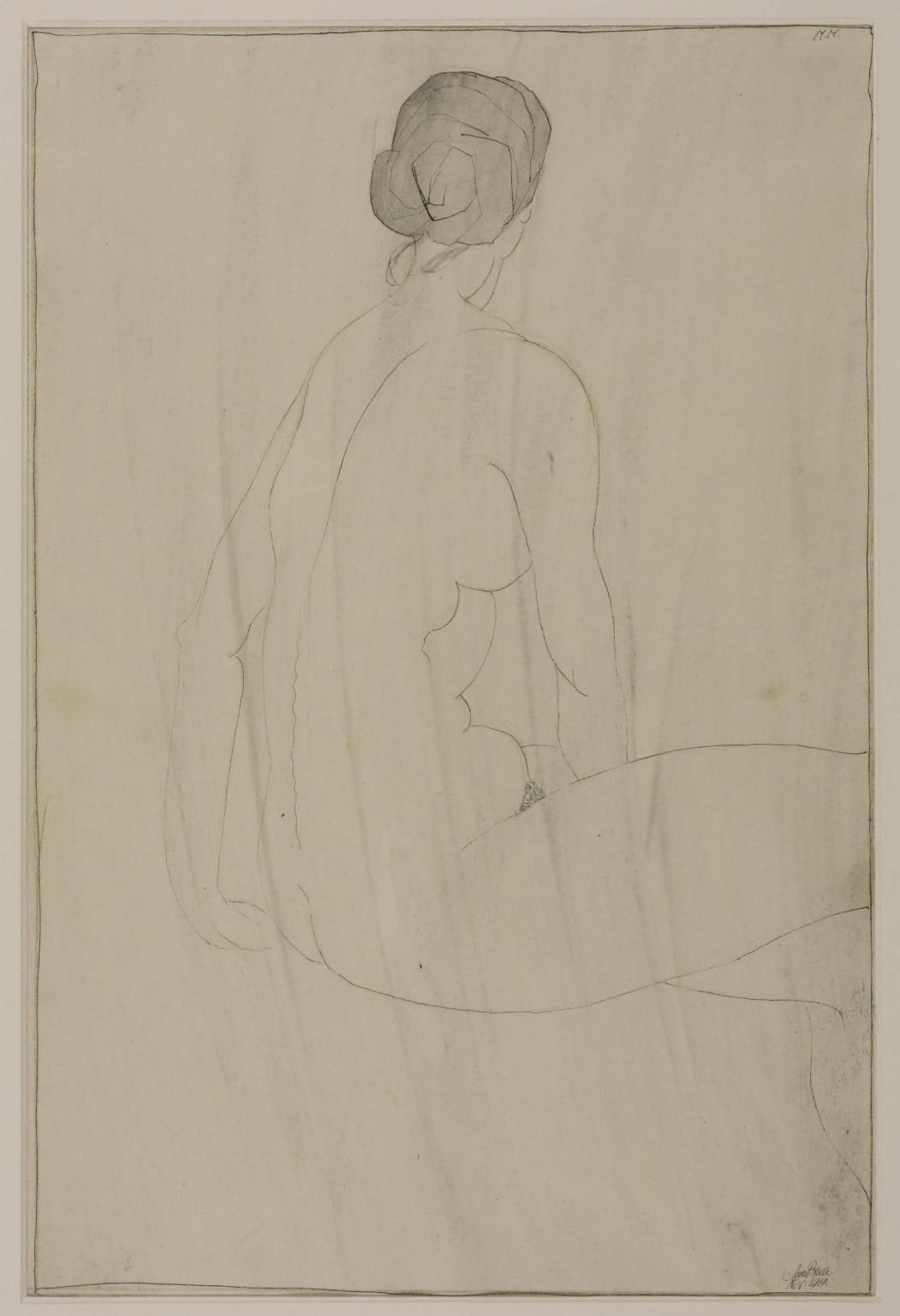 Seated Female Nude