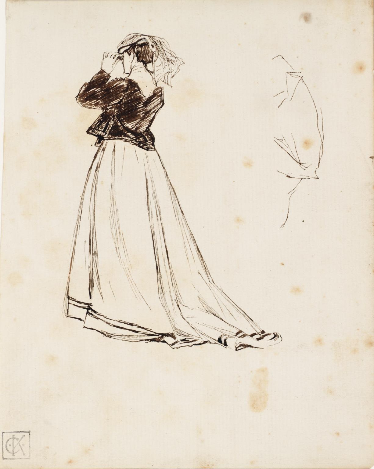A Lady with Binoculars