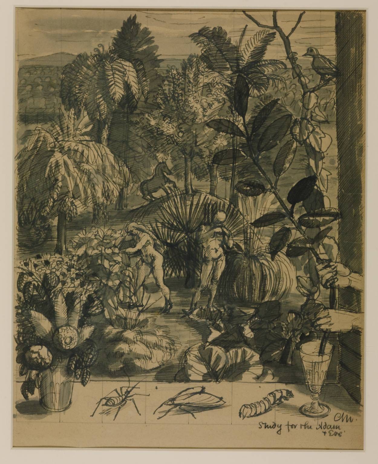 Study for ‘Adam and Eve’