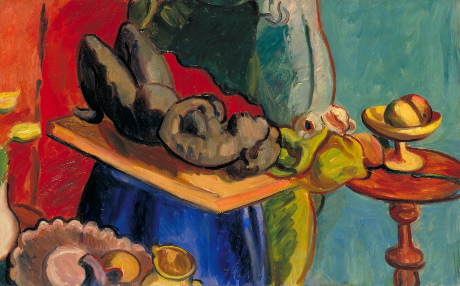 Still Life with Clay Figure, I