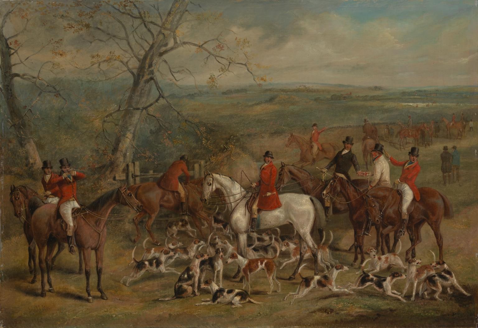 The Belvoir Hunt: The Meet