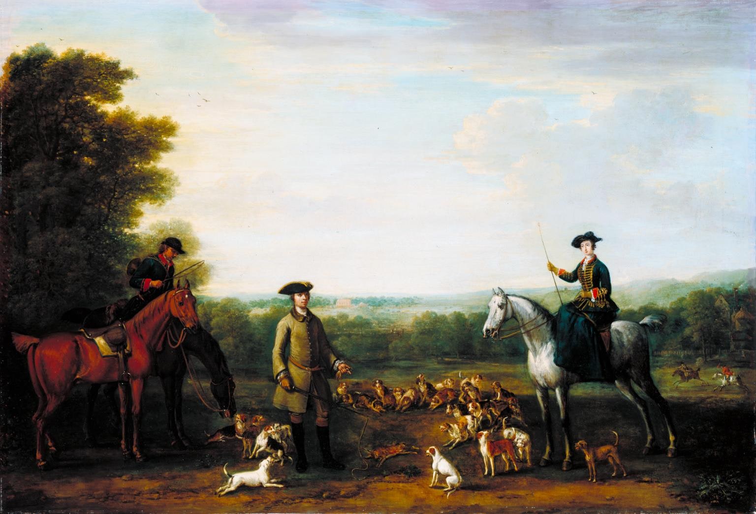 Lady Mary Churchill at the Death of the Hare