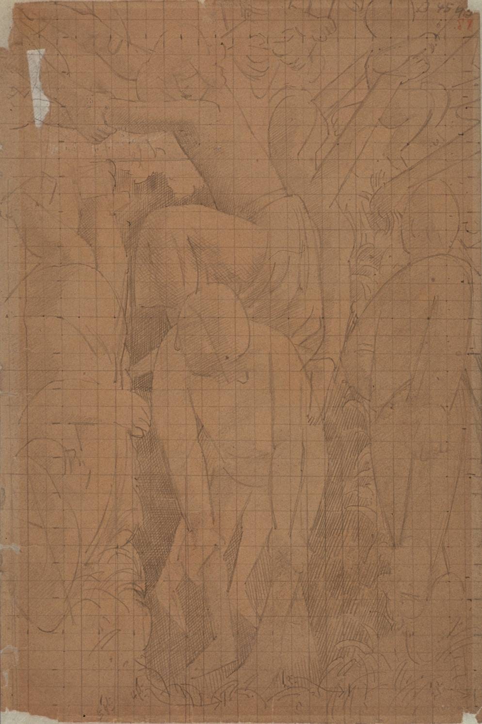 Drawing for Right Section of ‘Resurrection: Port Glasgow’
