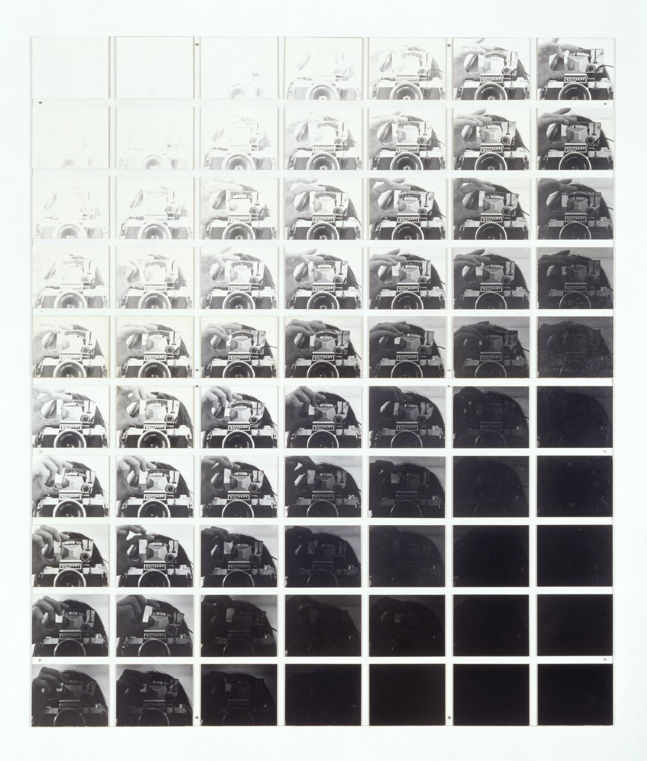 Camera Recording its Own Condition (7 Apertures, 10 Speeds, 2 Mirrors)