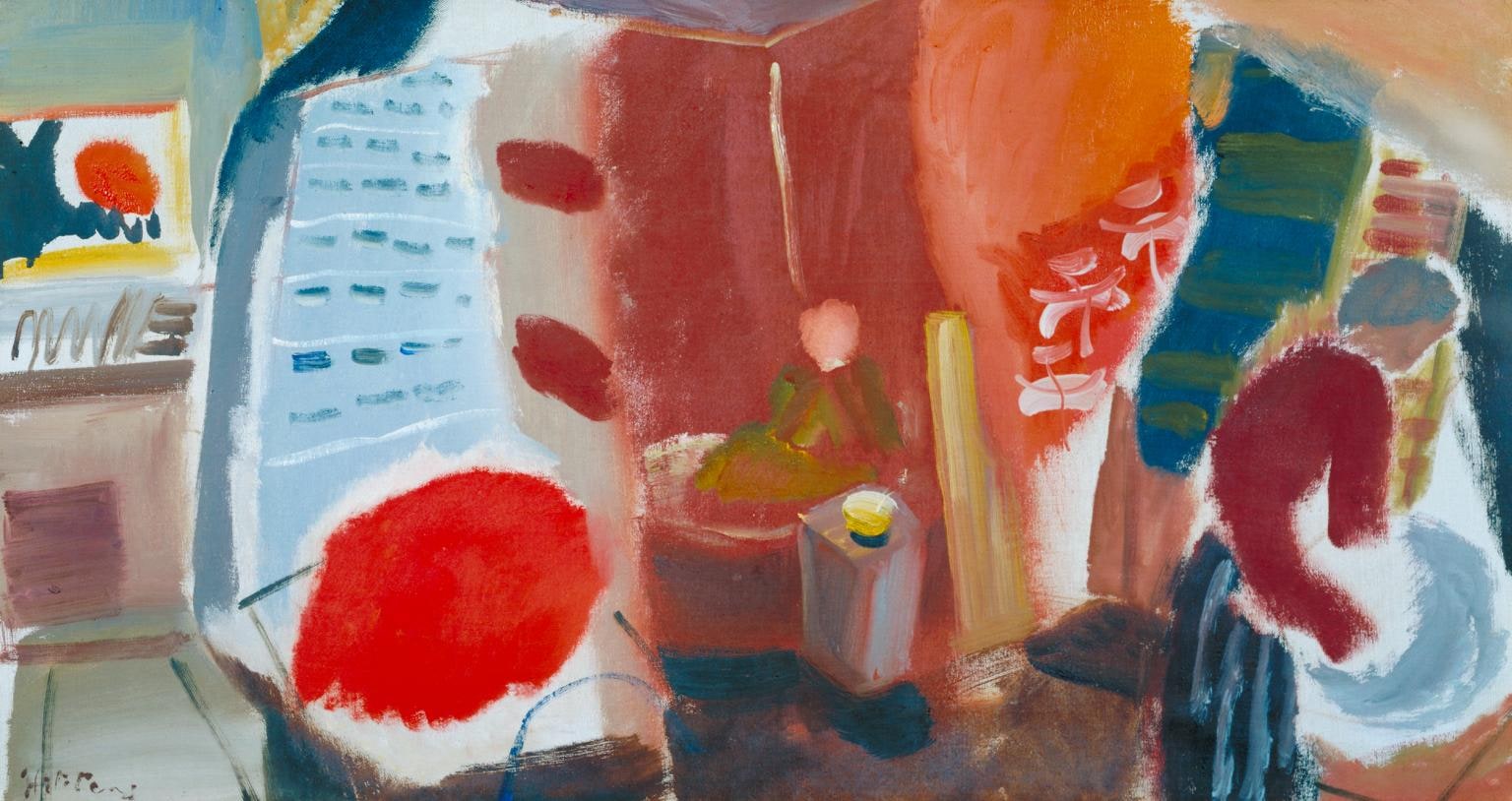 Interior, Boy in Bed