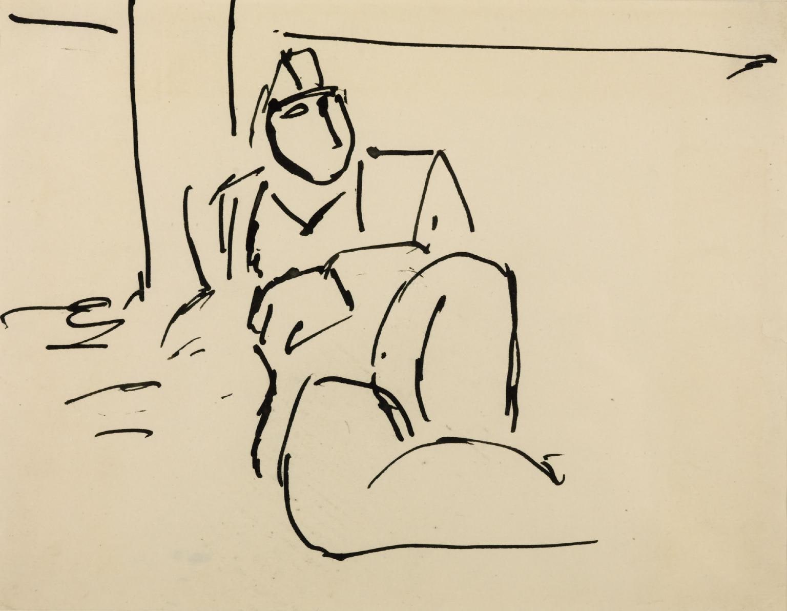 Reclining Miner