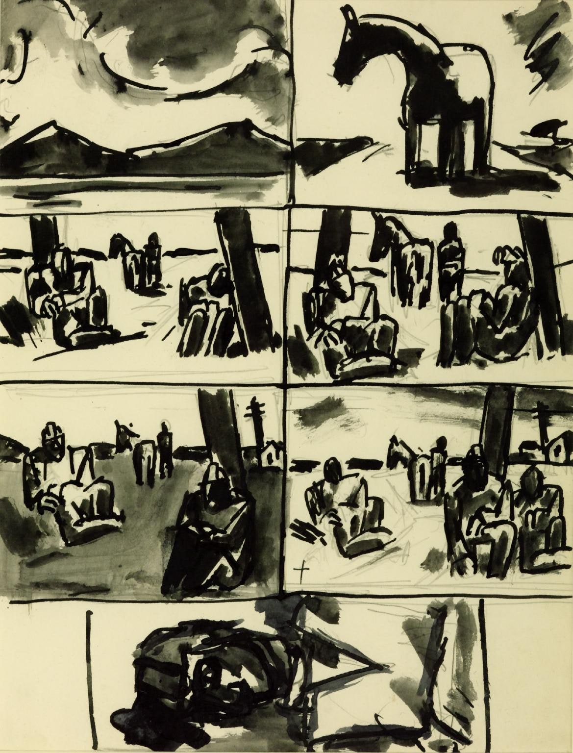 Seven Separate Sketches