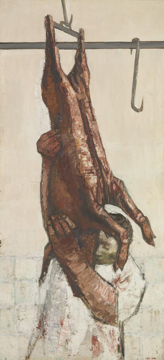 Man Carrying Pig