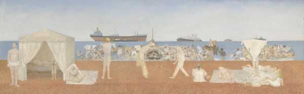 Beach with Bathers