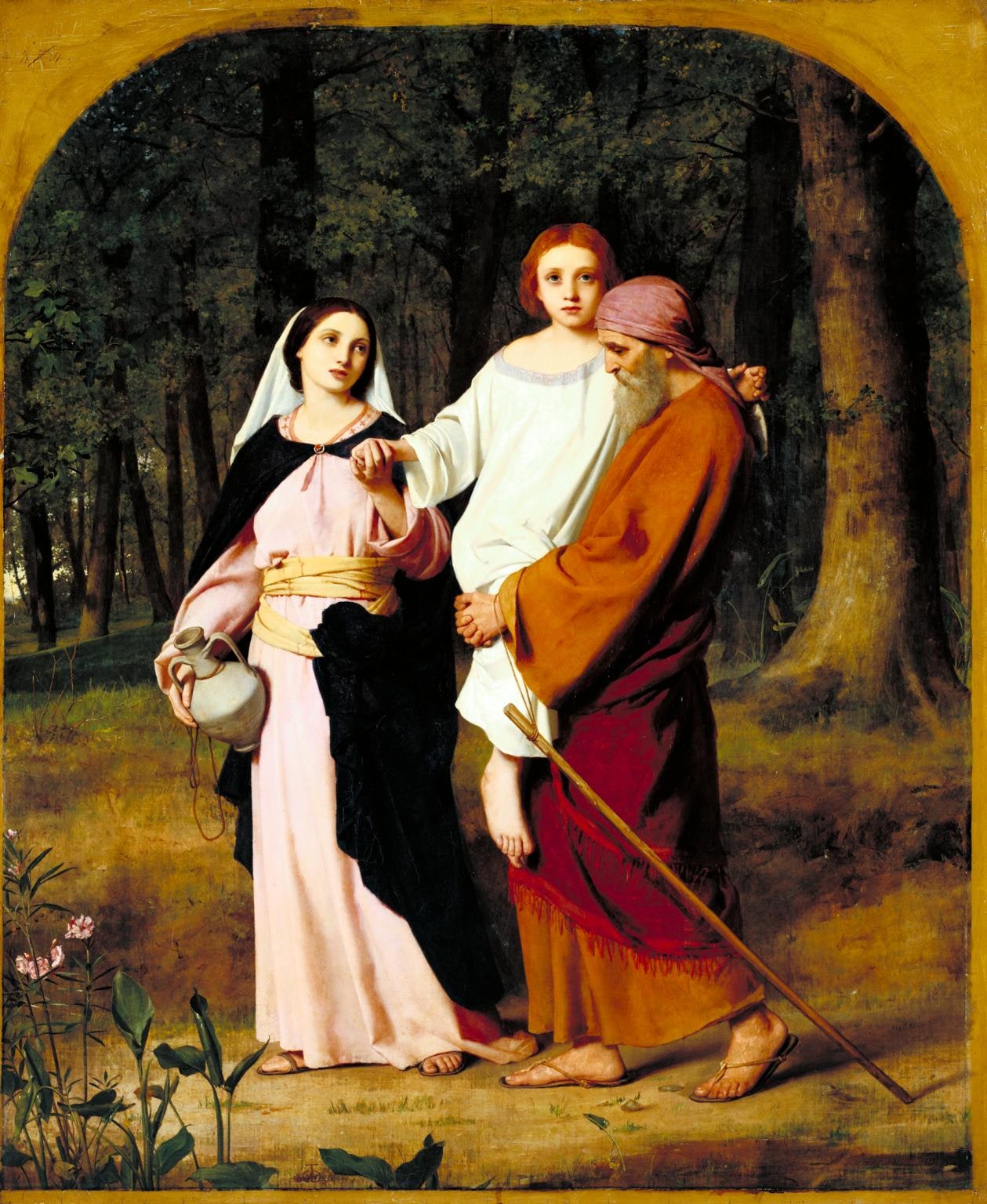 The Child Jesus Going Down with His Parents to Nazareth