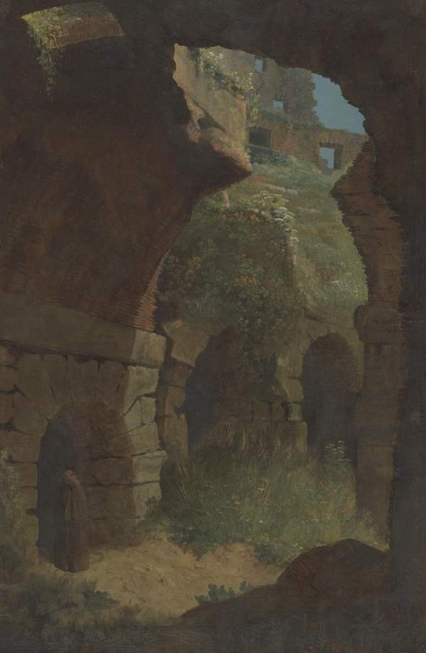 A Scene in the Colosseum, Rome