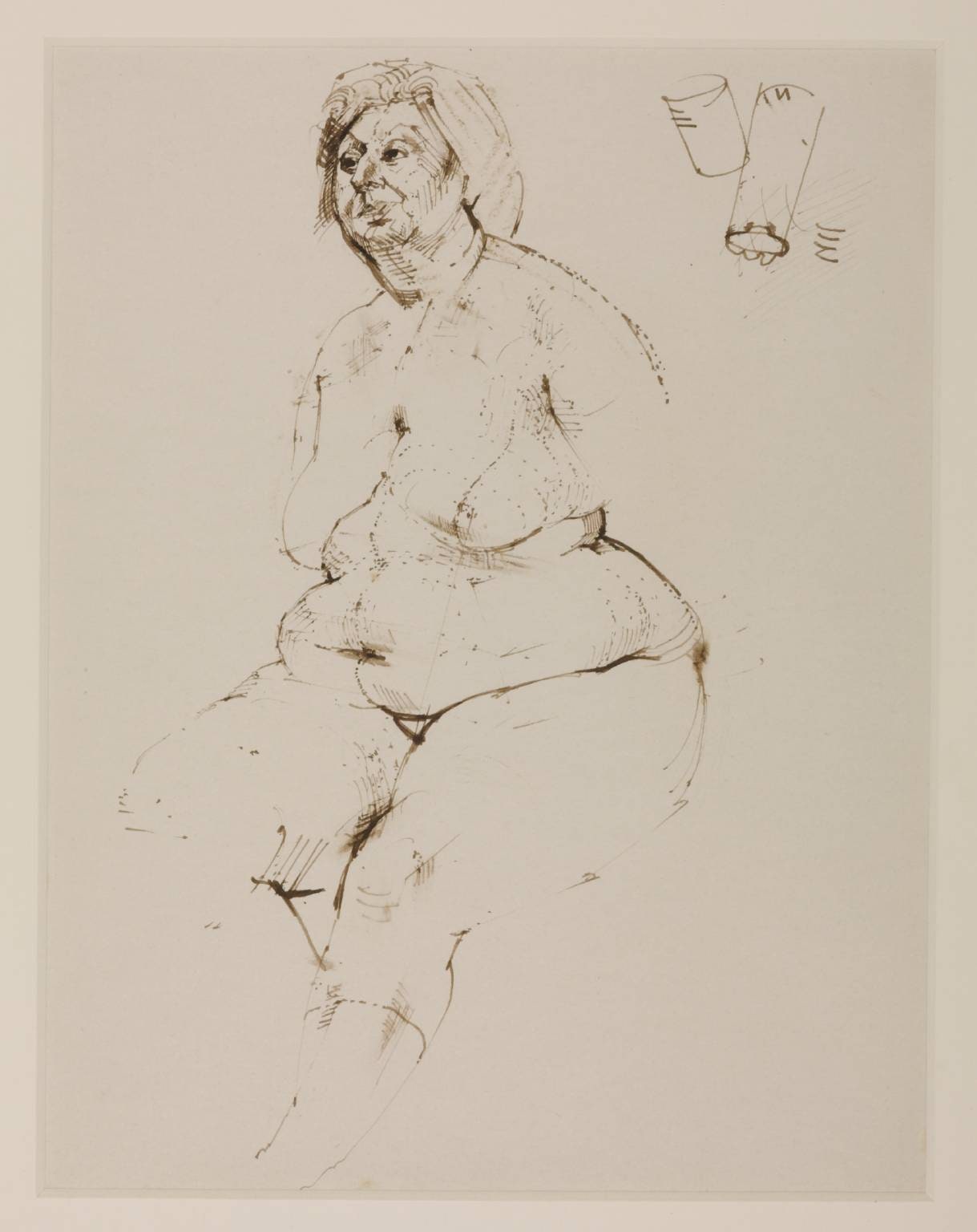 Seated Model