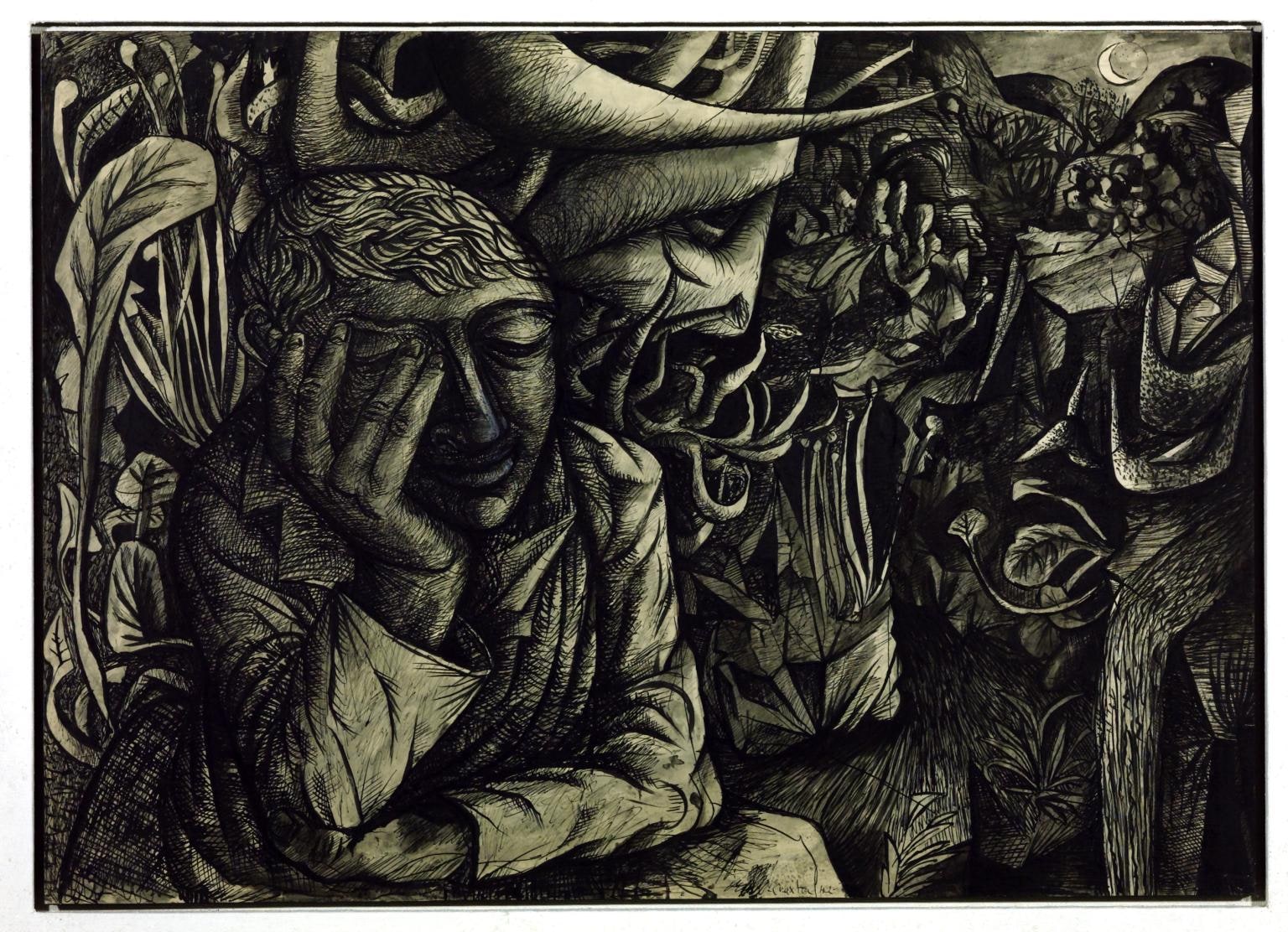 Dreamer in Landscape