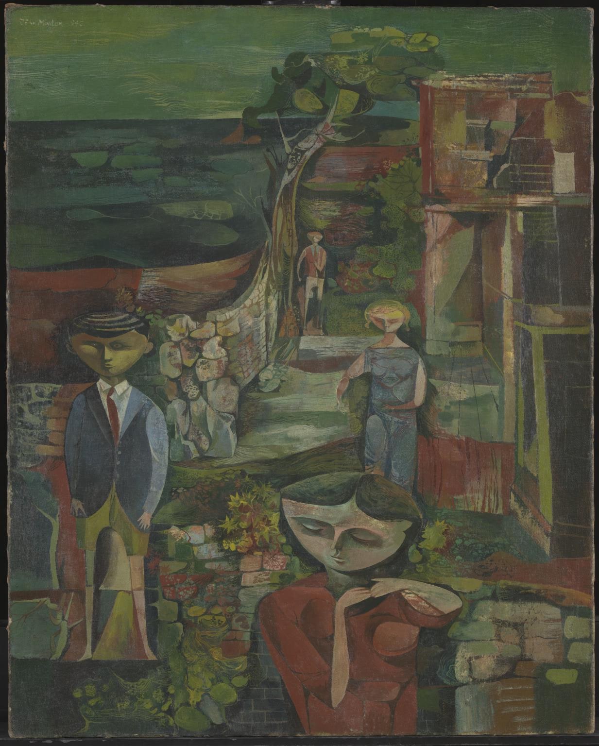 Children by the Sea