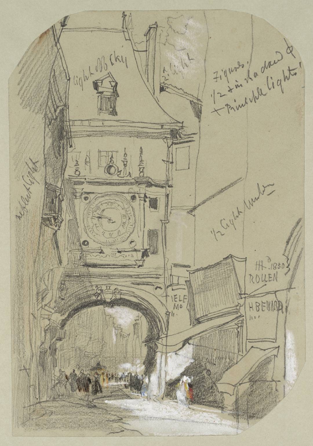 The Tour d’Horloge, Rouen