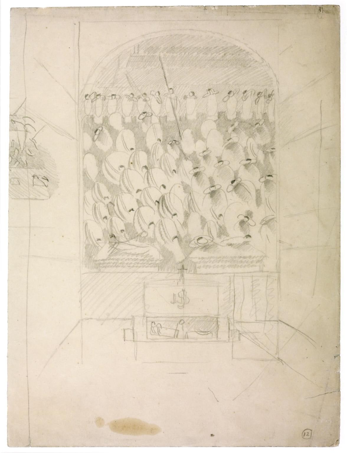 Study for the Resurrection of Soldiers: Burghclere Chapel