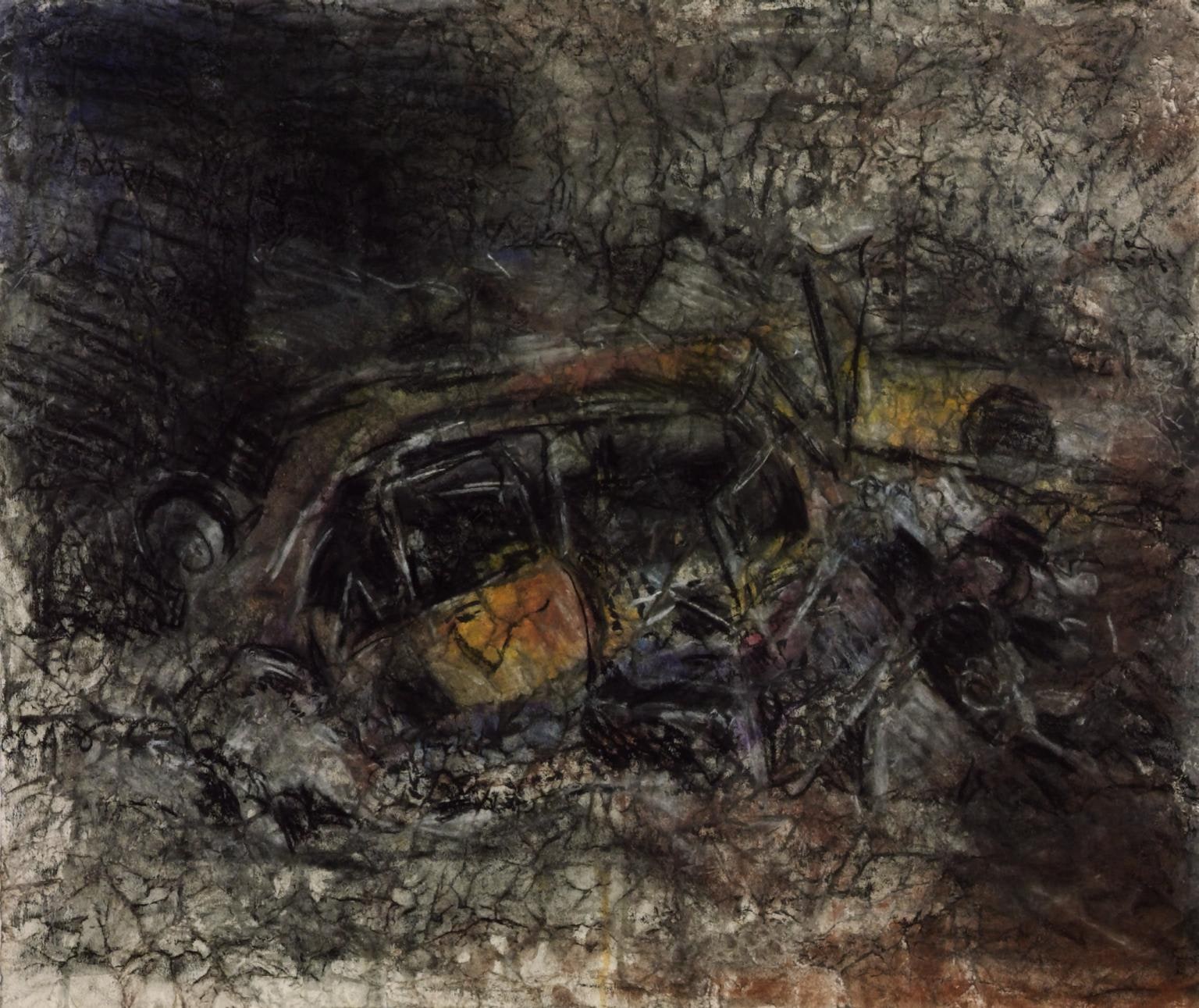 Once Upon a Time There Was Oil (Car on Beach)
