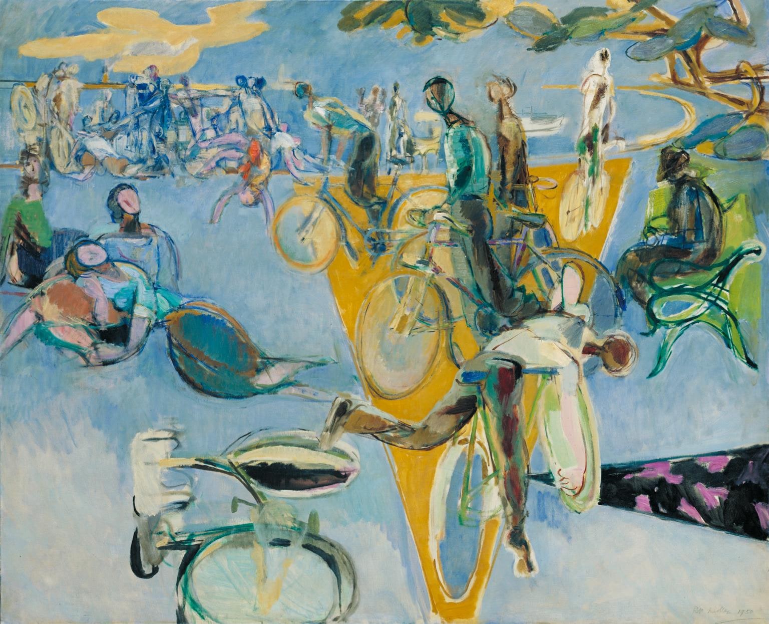 Summer Eclogue No. 1: Cyclists