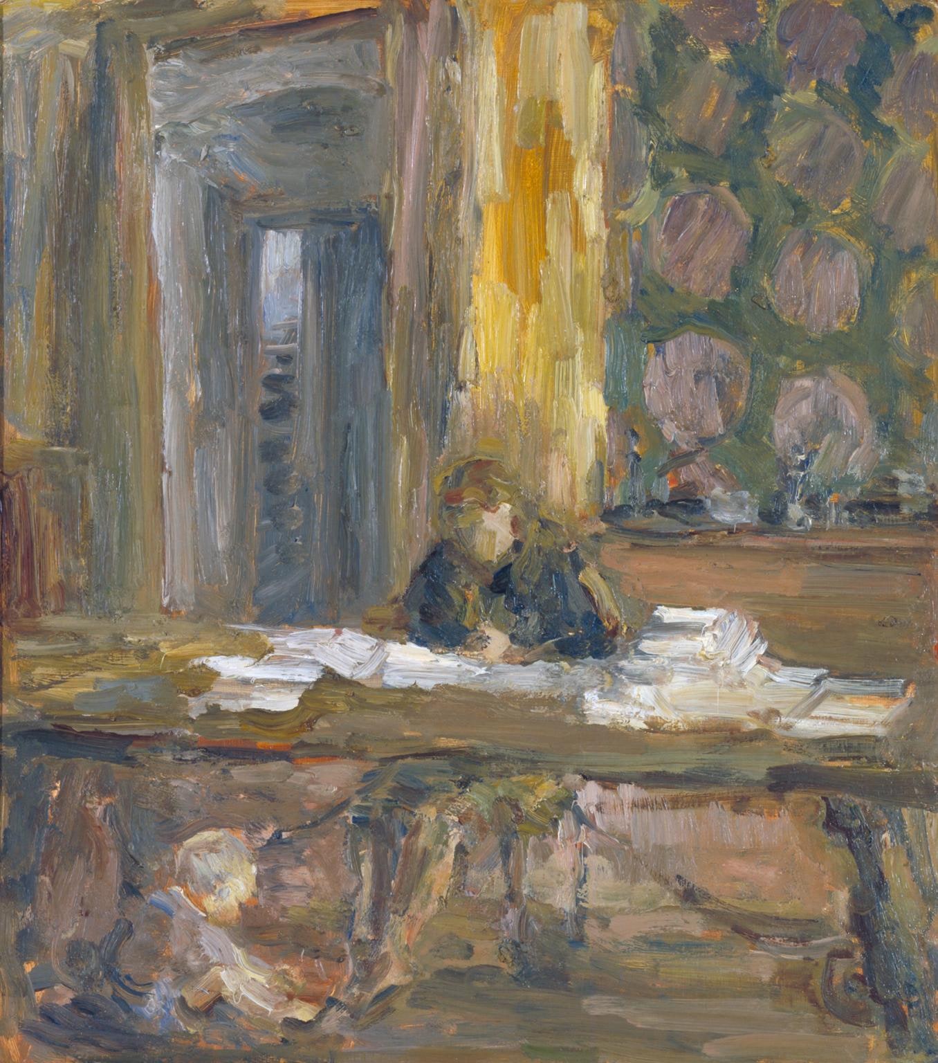 Paule and Rémi in the Dining Room