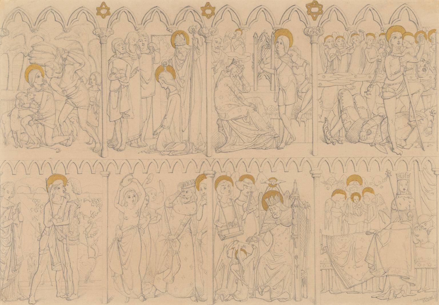 Eight Scenes from the Story of David and Jonathon