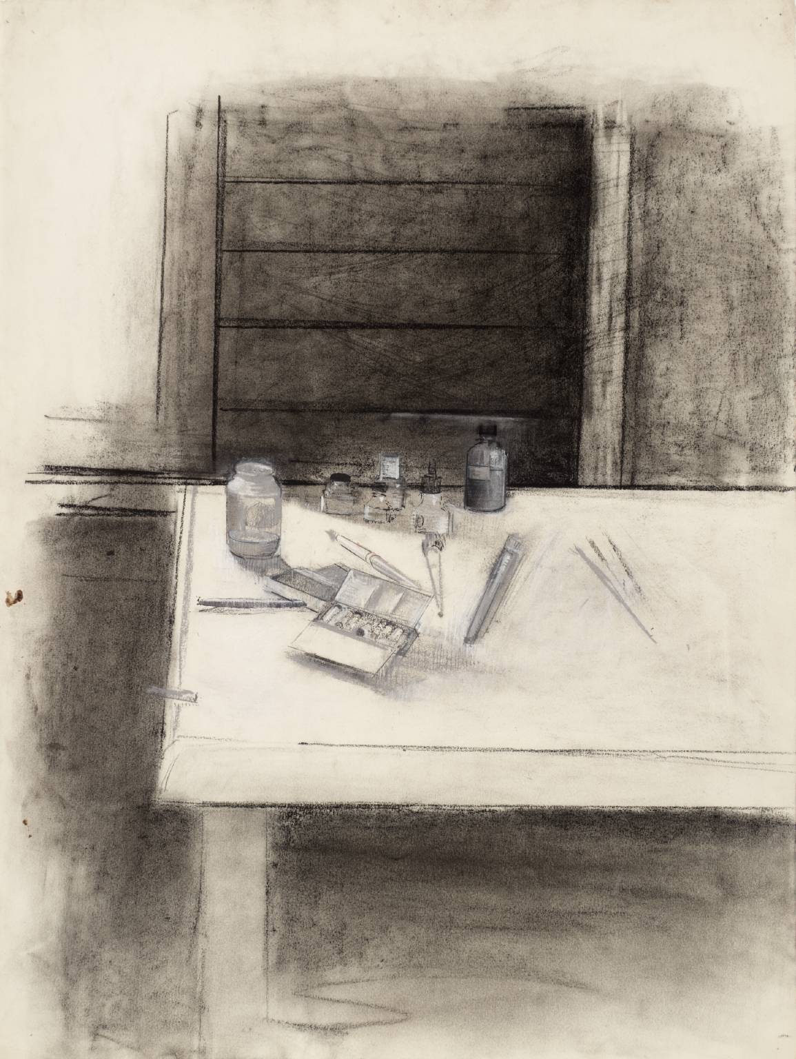 Watercolour Box and Brushes
