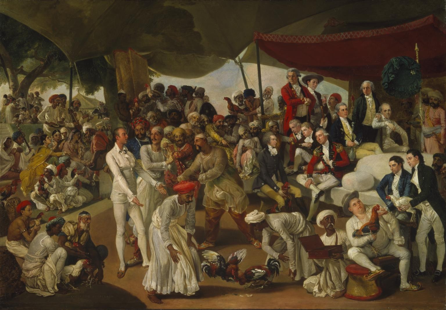 Colonel Mordaunt’s Cock Match