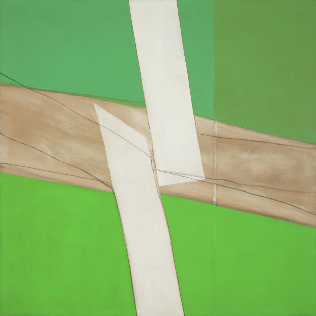 Green and White