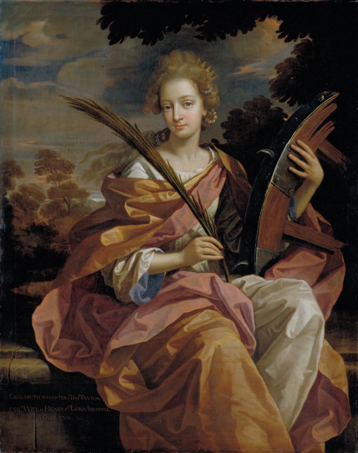 Elizabeth Panton, Later Lady Arundell of Wardour, as Saint Catherine