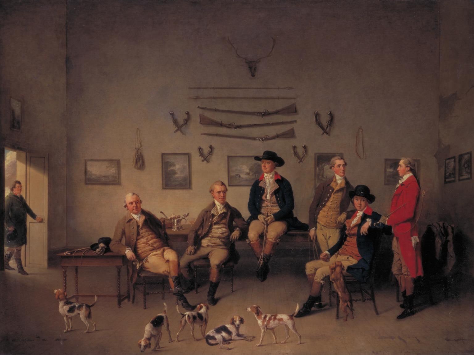 Members of the Carrow Abbey Hunt
