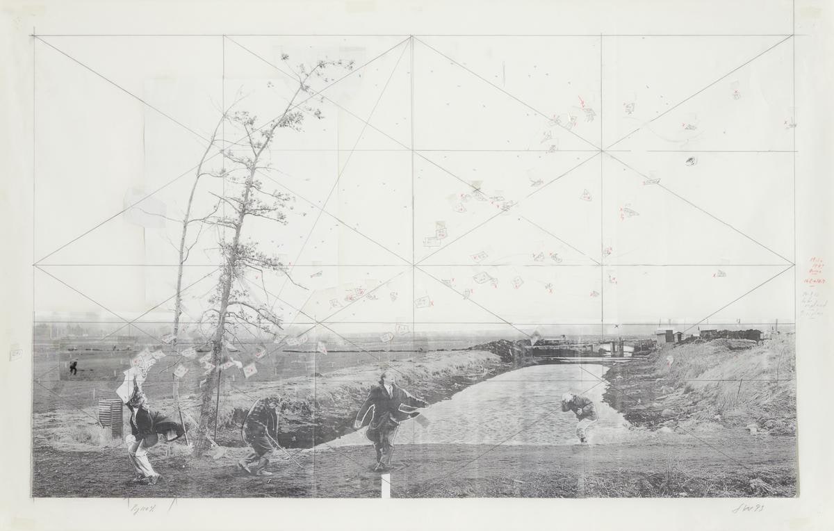 Study for ‘A Sudden Gust of Wind (After Hokusai)’