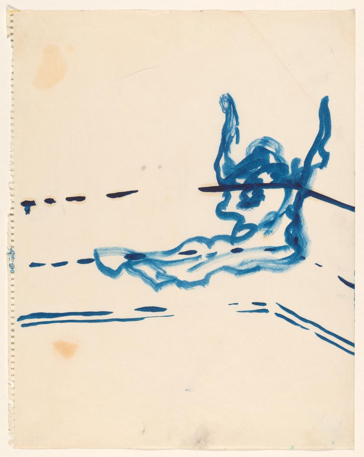 Fallen Figure with Arms Up