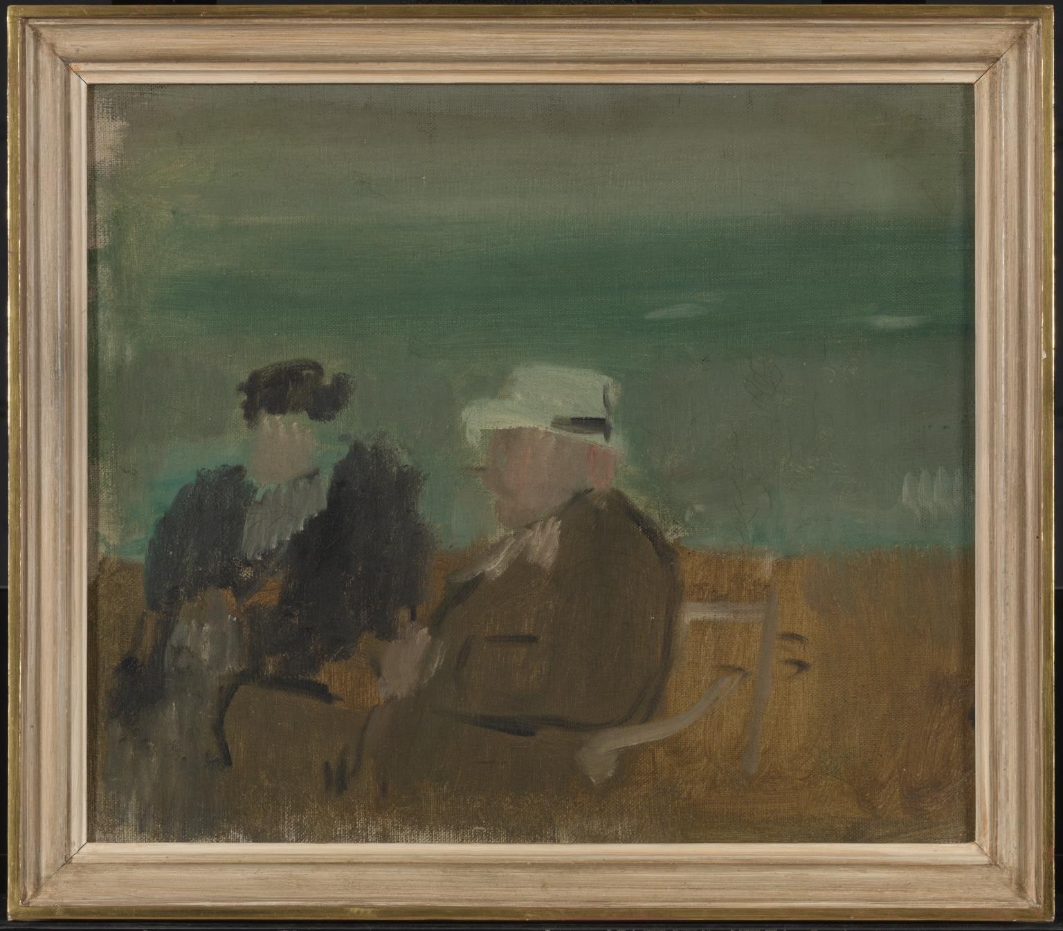 Seated Couple